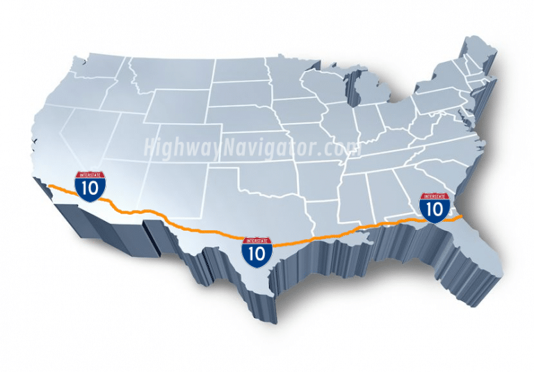 Interstate 10 Traffic Accidents Driving Conditions