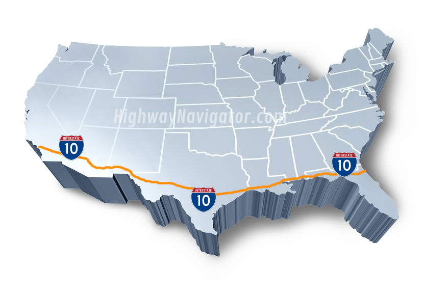 Interstate 10 | HighwayNavigator.com