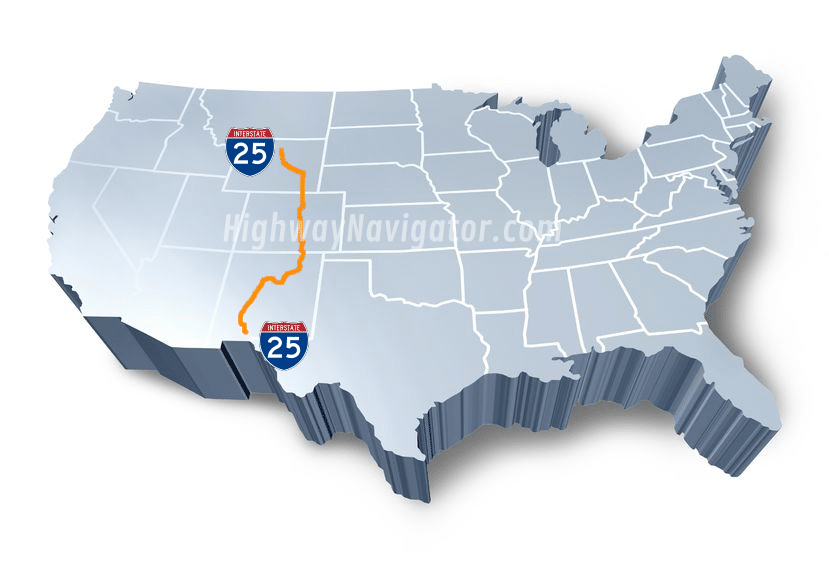 Interstate 25 | HighwayNavigator.com