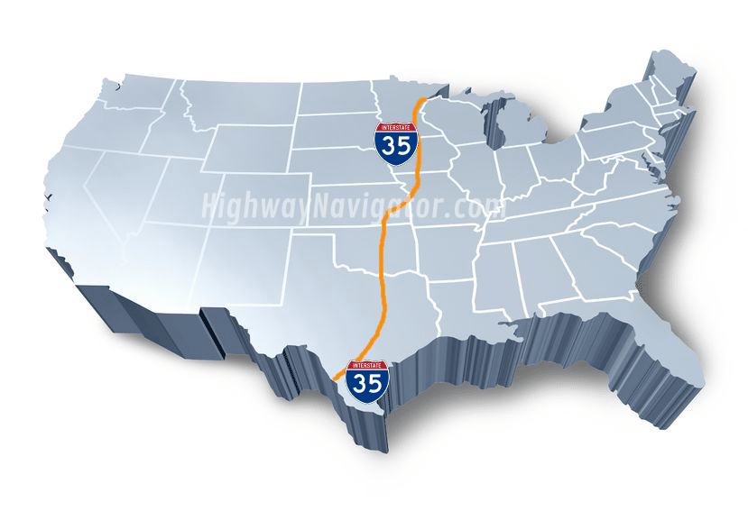 Interstate 35 | HighwayNavigator.com