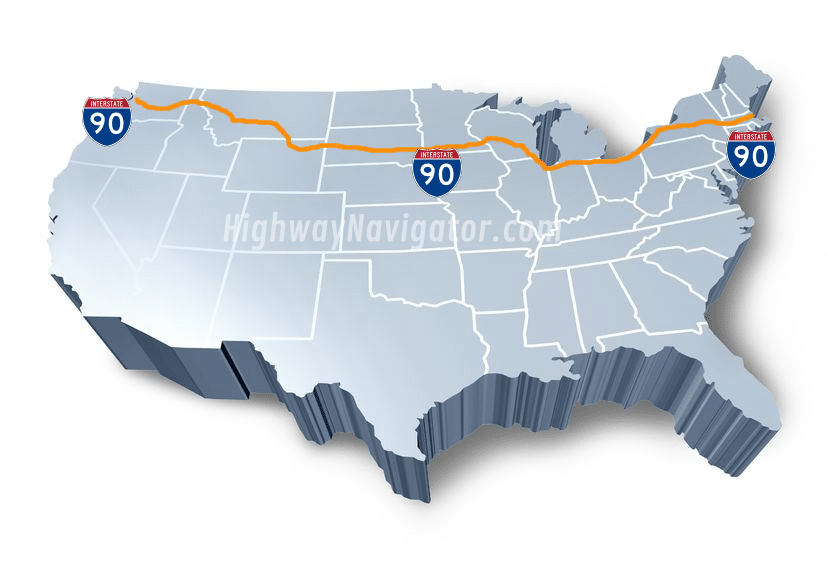 Interstate 90 | HighwayNavigator.com